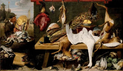Market Scene on a Quay